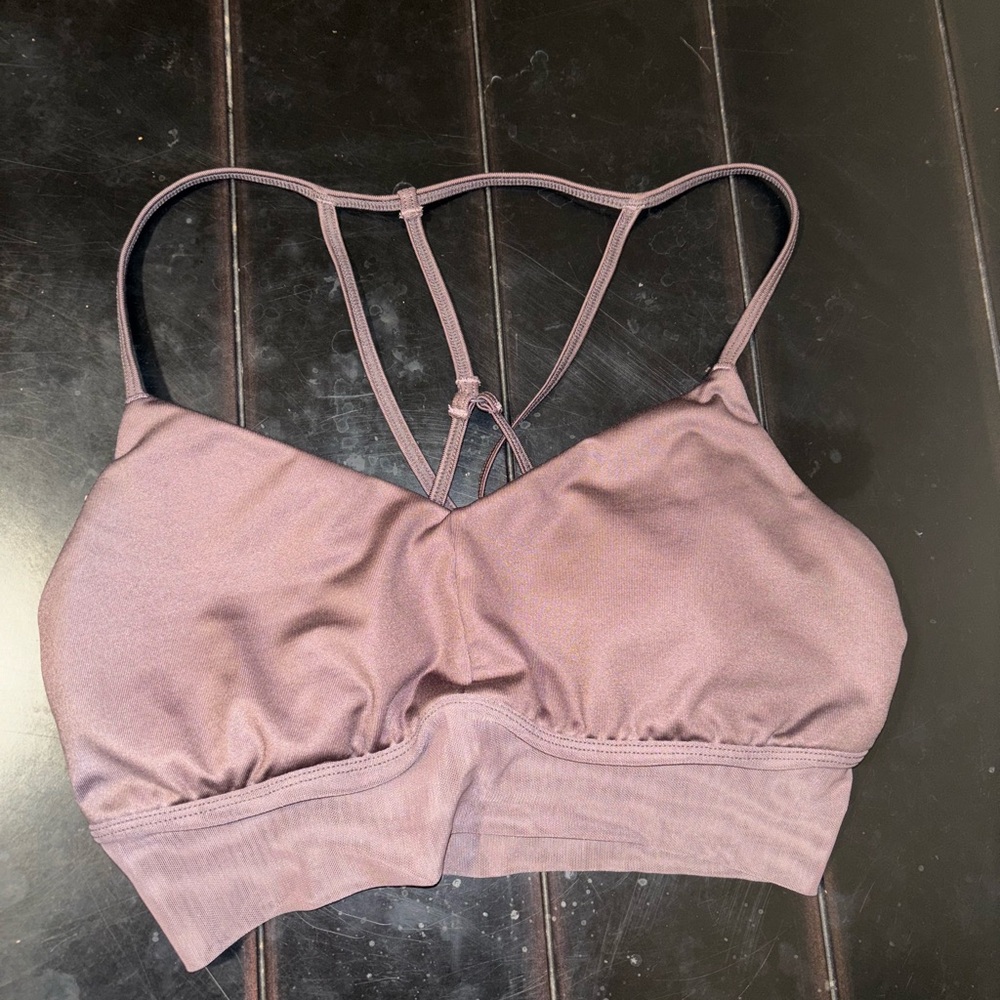 Brown Alo Yoga Sports Bra